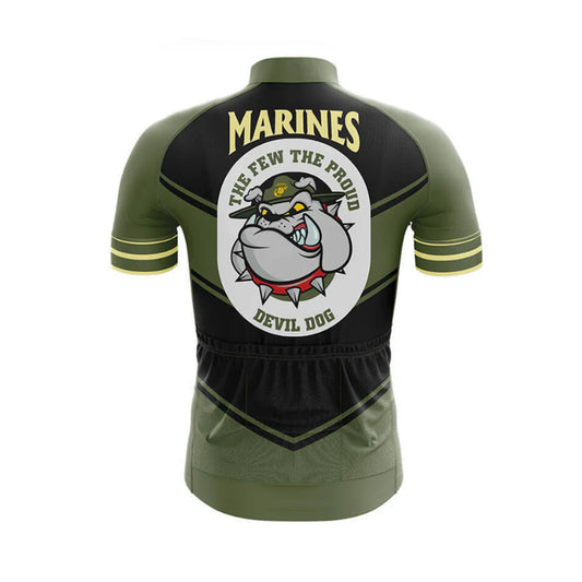 US Marine Corps Veteran Devil Dog Cycling Jersey