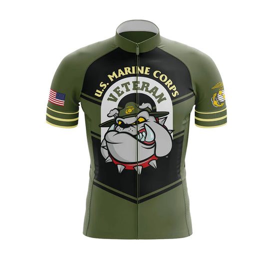 US Marine Corps Veteran Devil Dog Cycling Jersey