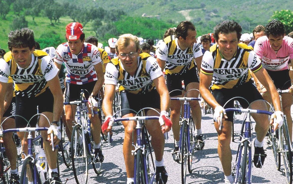 Renault Retro Cycling Jersey