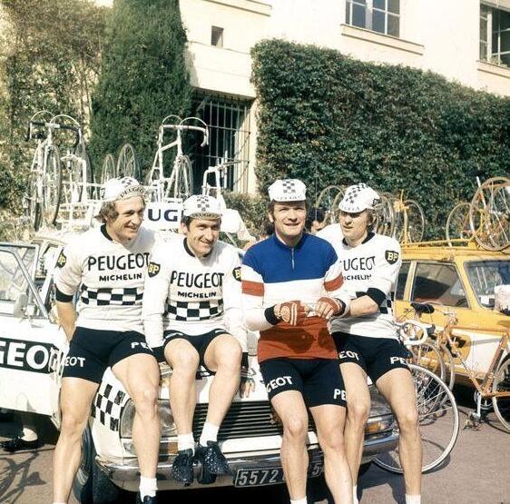 Peugeot Retro Cycling Jersey