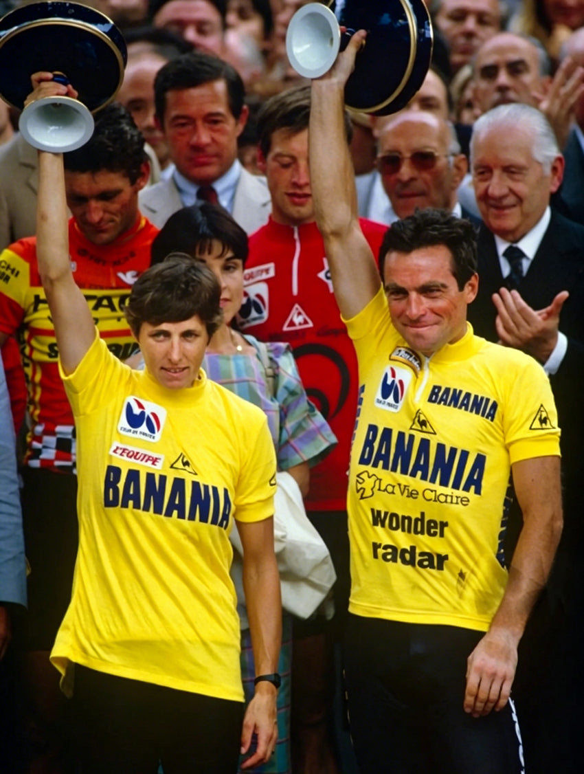 Tour De France Wonder Radar La Vie Claire Retro Radtrikot Greg LeMond