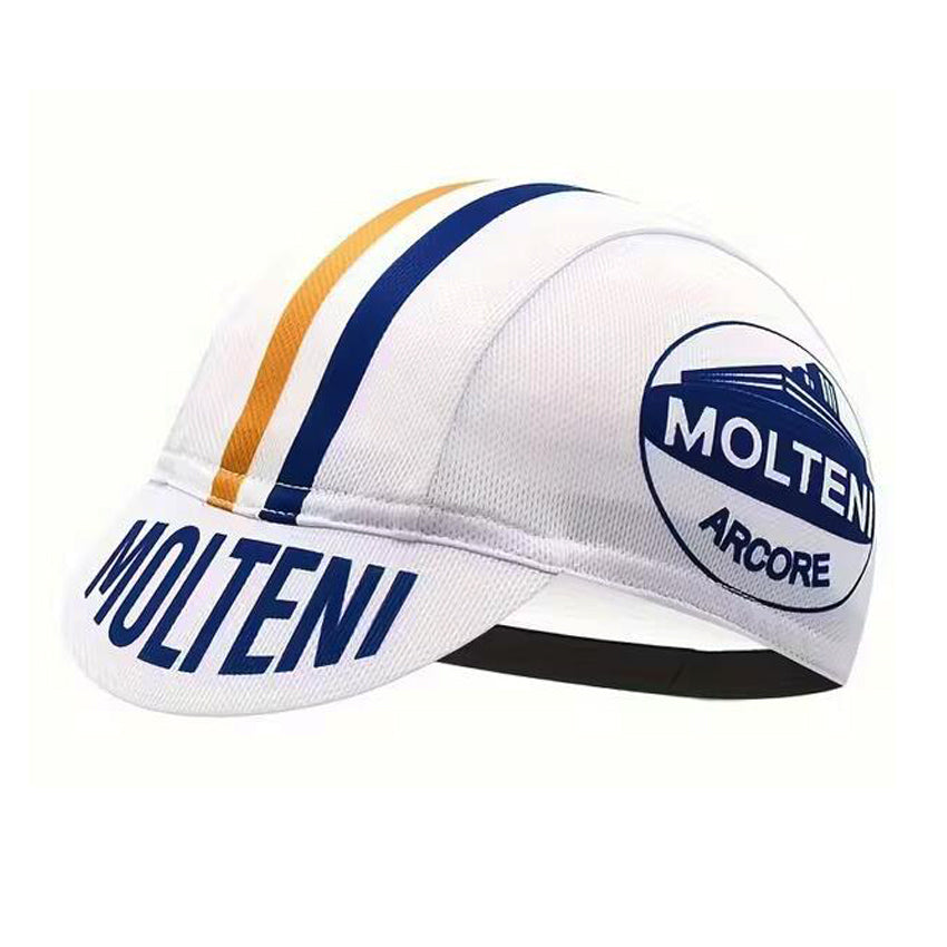 Vintage Molteni White Cycling Cap