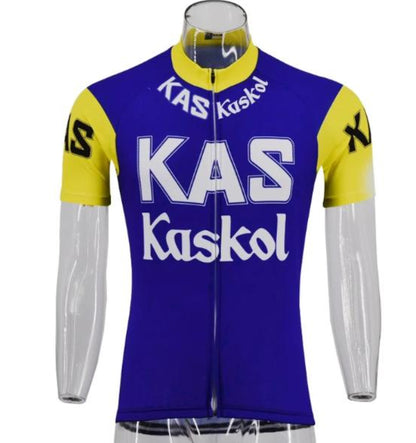Kas Kaskol Short Sleeve Vintage Cycling Jersey