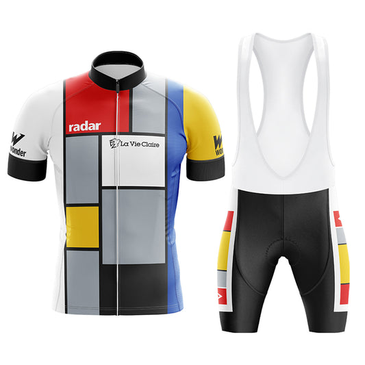 1985 La Vie Claire Retro Cycling Jersey Set- Hinault Lemond