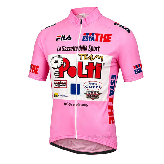 Polti 1999 Giro d’Italia Leader's Pink Jersey - Ivan Gotti