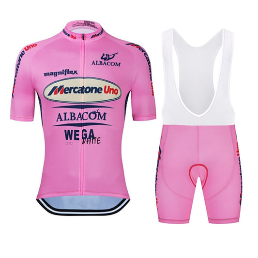 2000 Marco Pantani Mercatone Uno Retro Cycling Jersey Set