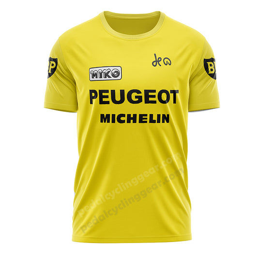 Peugeot Michelin Cycling T-Shirt Tour De France 1975