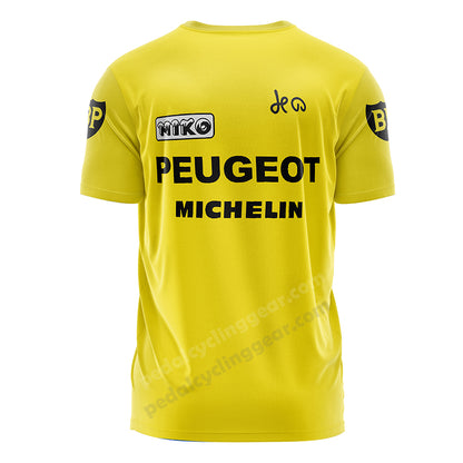 Peugeot Michelin Cycling T-Shirt Tour De France 1975