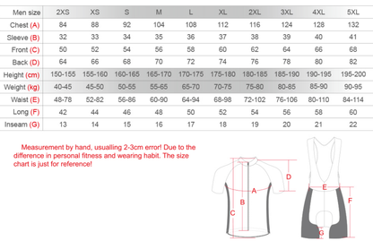 Men's American Flag Dog Short Sleeve Cycling Jersey