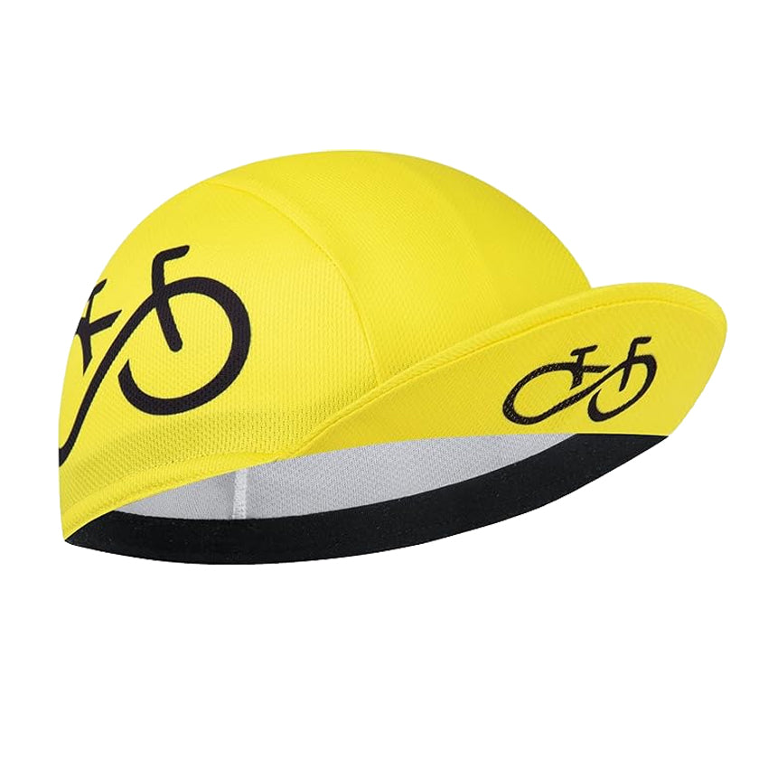 Classic Cycling Cap Yellow