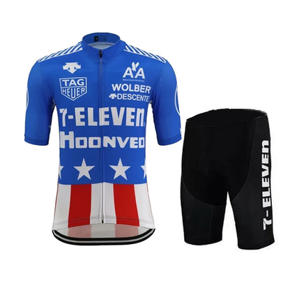 7-Eleven Retro Cycling Jersey Set 1988