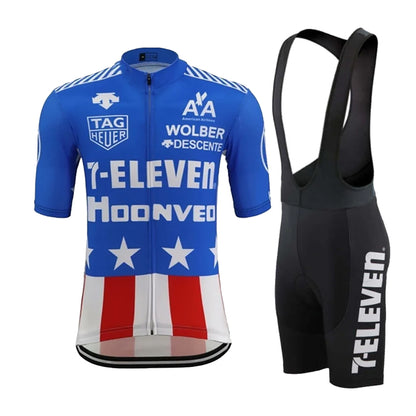 7-Eleven Retro Cycling Jersey Set 1988
