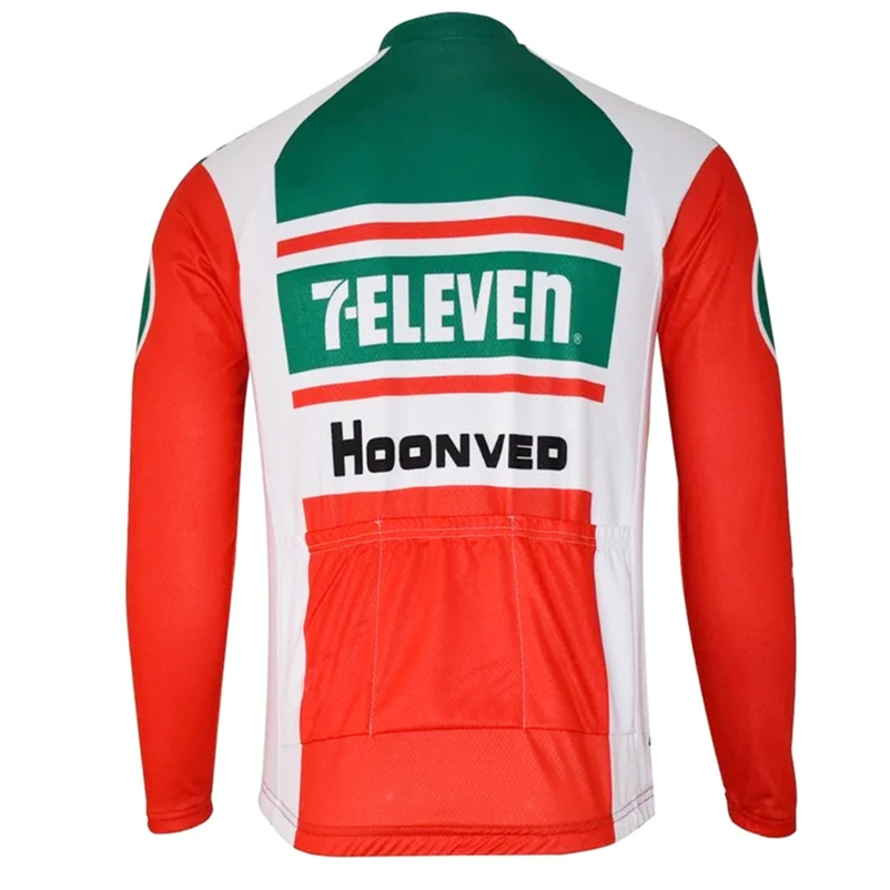 7-eleven team long sleeve cycling jerseys