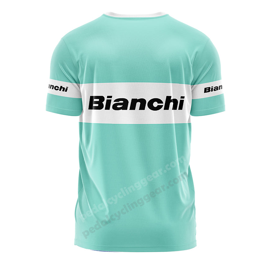 Bianchi Celeste Green Cycling T-shirt