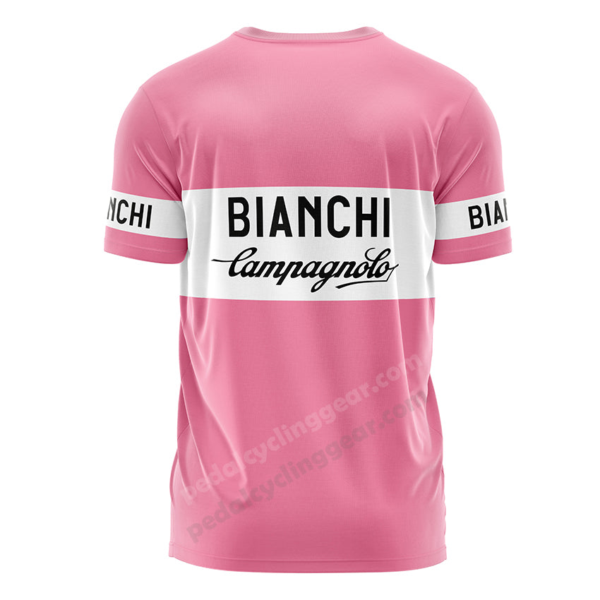 Bianchi Pink Cycling T-shirt Giro d'Italia