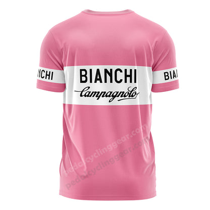 Bianchi Pink Cycling T-shirt Giro d'Italia