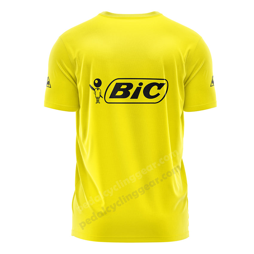 Bic Cycling Team Yellow T-Shirt