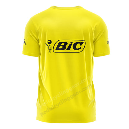 Bic Cycling Team Yellow T-Shirt