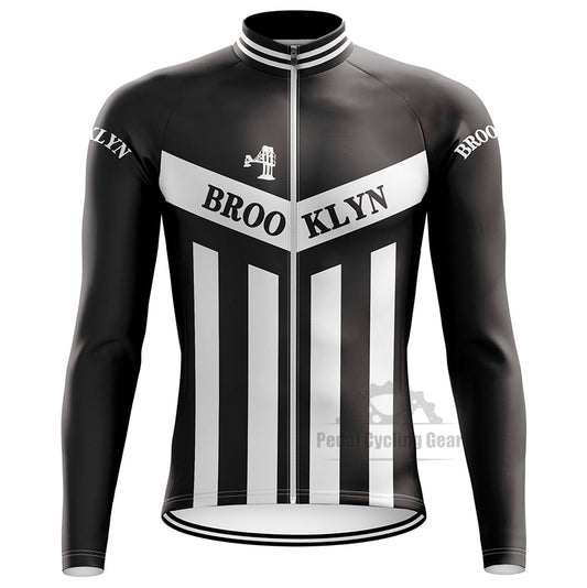 Brooklyn Long Sleeve Retro Cycling Jersey