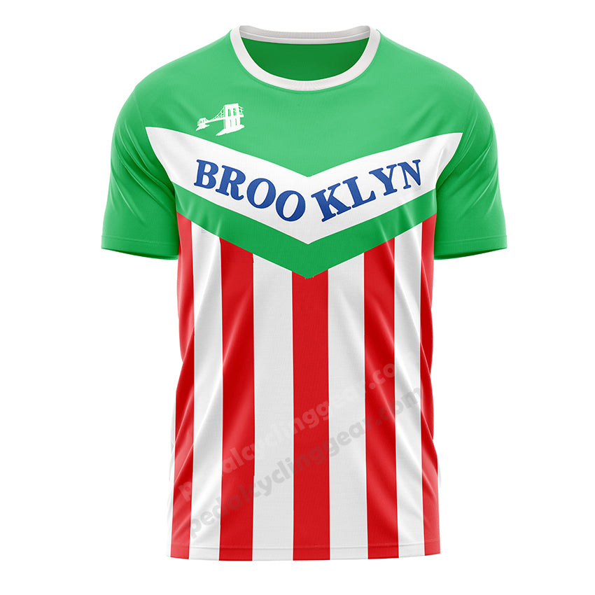 Brooklyn Classic Green Cycling T-shirt