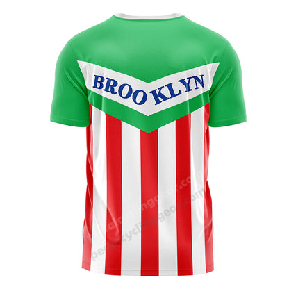 Brooklyn Classic Green Cycling T-shirt