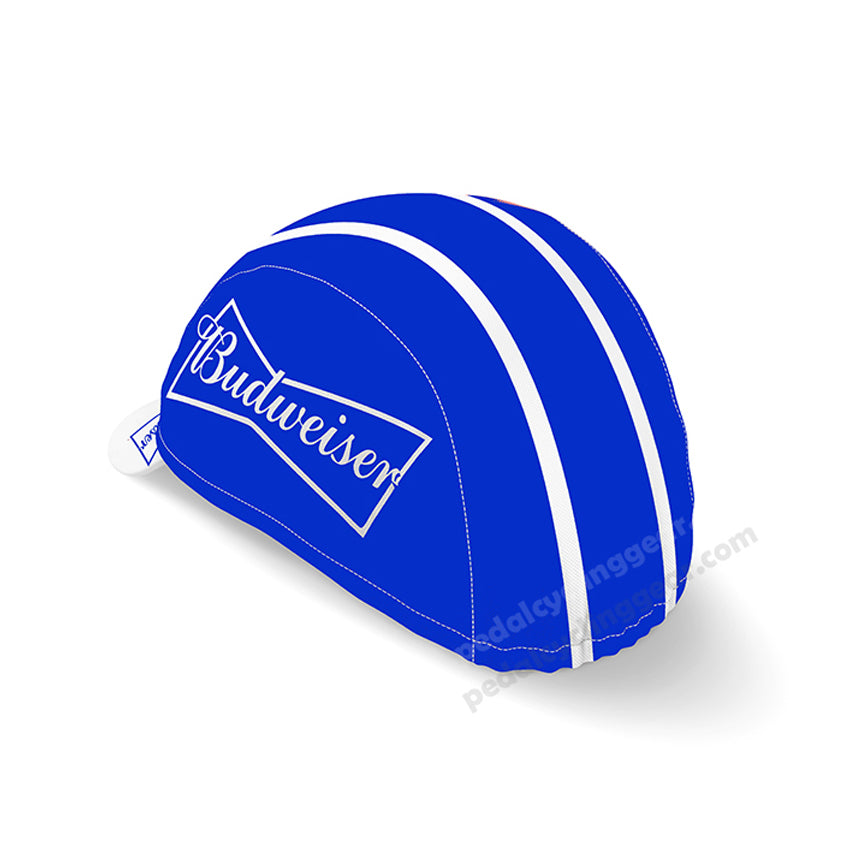 Budweiser Blue Cycling Cap