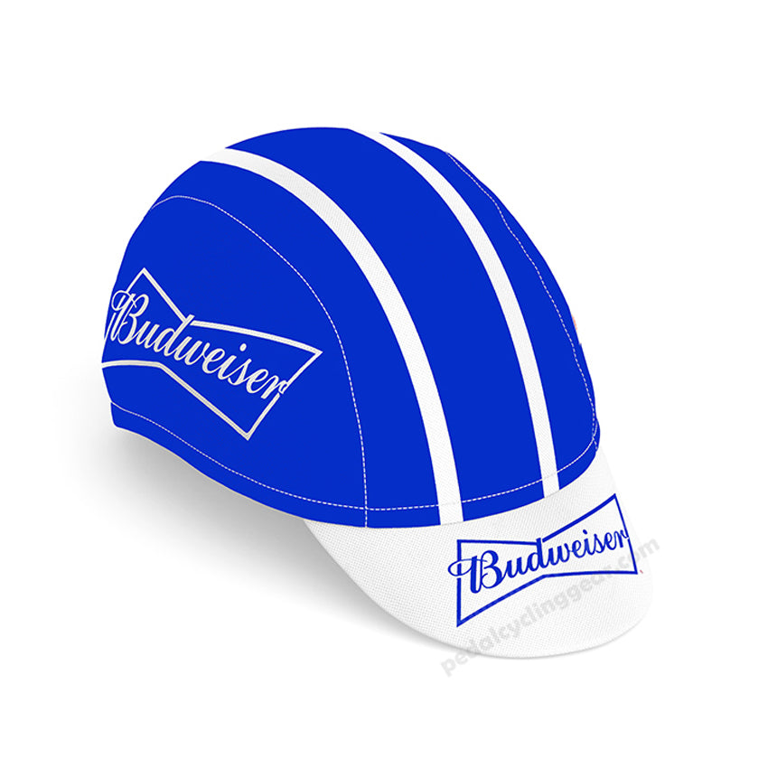Budweiser Blue Cycling Caps