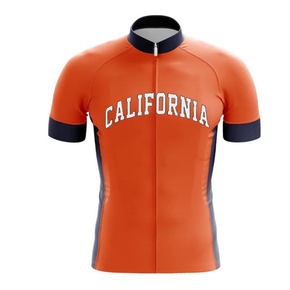 California Orange Cycling Jersey