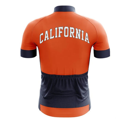 California Orange Cycling Jerseys