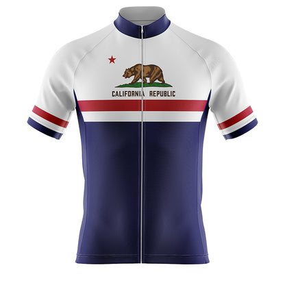 California Repblic Blue Cycling Jersey