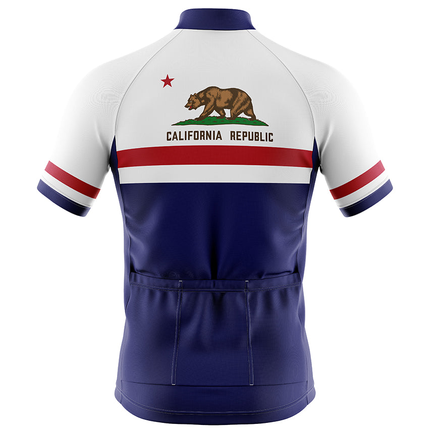 California Repblic Blue Cycling Jerseys