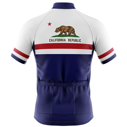 California Repblic Blue Cycling Jerseys