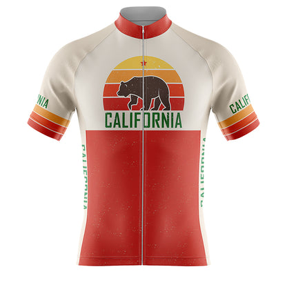 California Repblic Retro Cycling Jersey