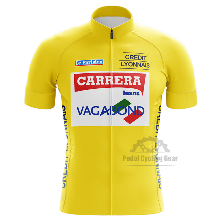 Tour de France Carrera Jeans 1987 Retro Cycling Jersey Set