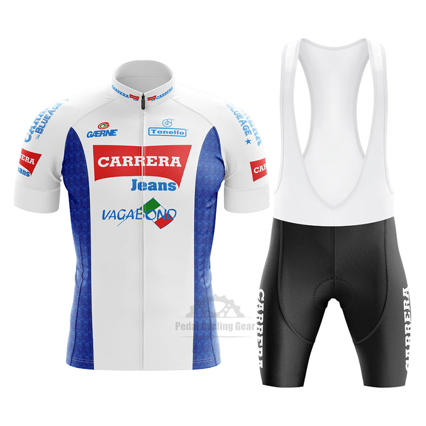 Carrera Team Retro Short Sleeve Cycling Jersey Set