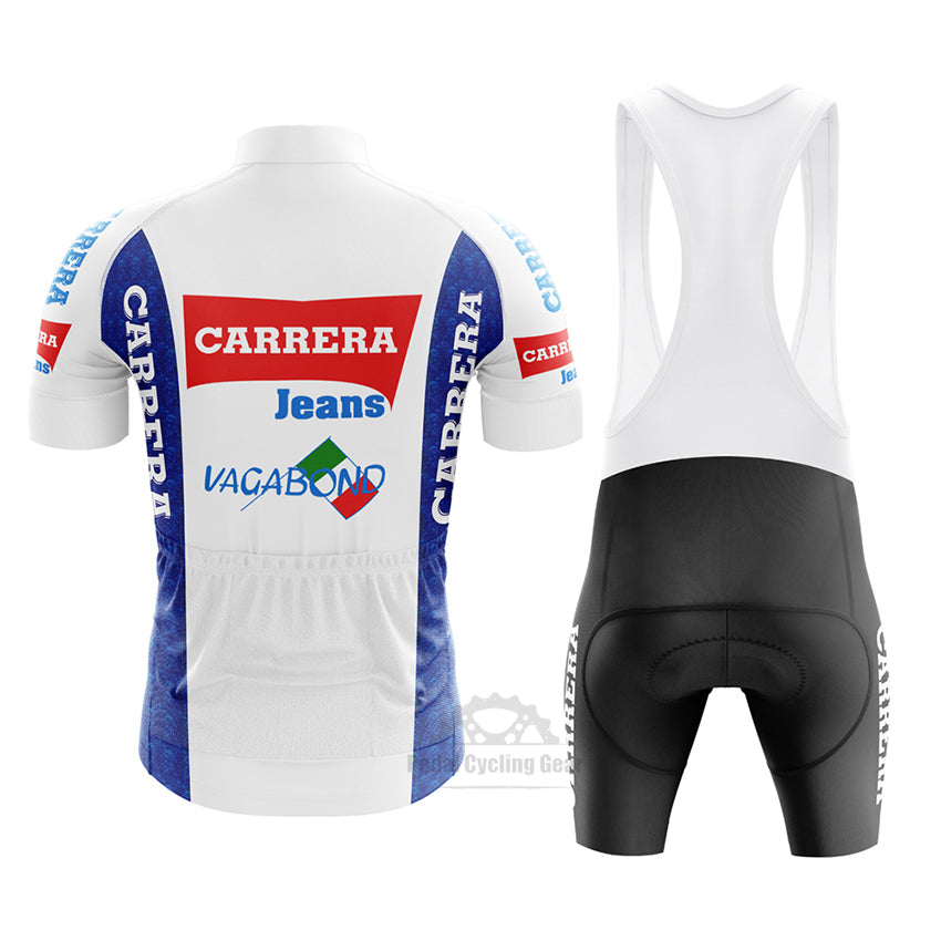 Carrera Team Retro Short Sleeve Cycling Jersey Sets