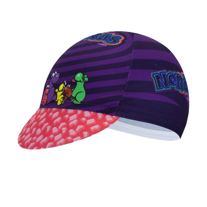 Cartoon Cycling Cap Funny Nerds