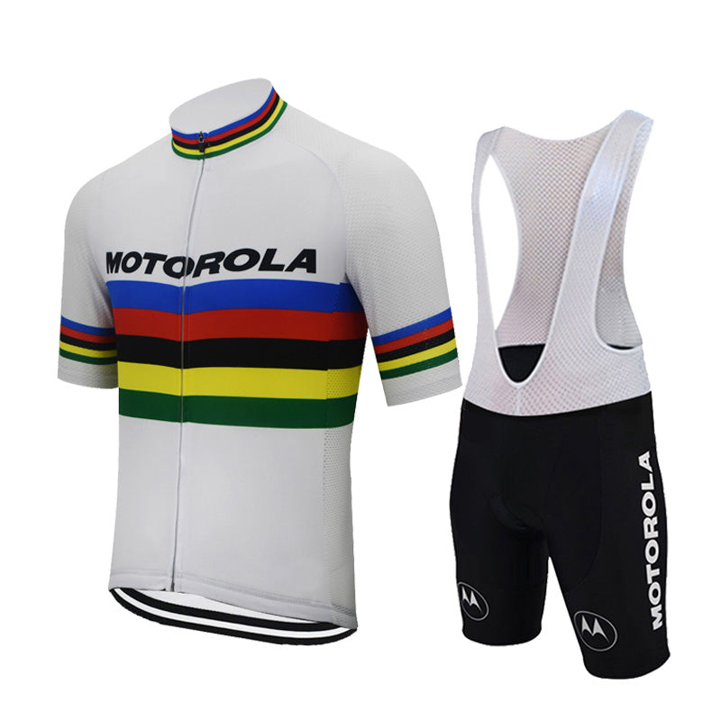 Championship Motorola Retro Cycling Jersey Set