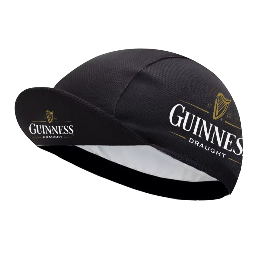 Classic Guinness Beer Black Cycling Cap