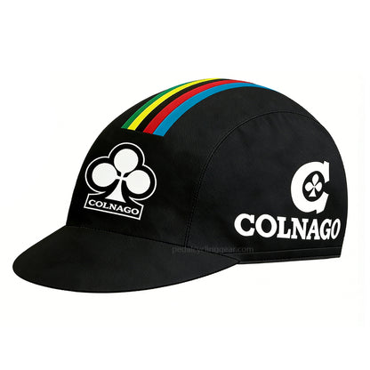 Colnago Retro Black Cycling Cap