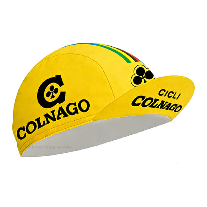 Colnago Yellow Cycling Cap