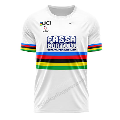 Fassa Bortolo Rainbow Cycling T-shirt