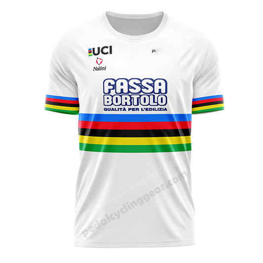 Fassa Bortolo Rainbow Cycling T-shirt