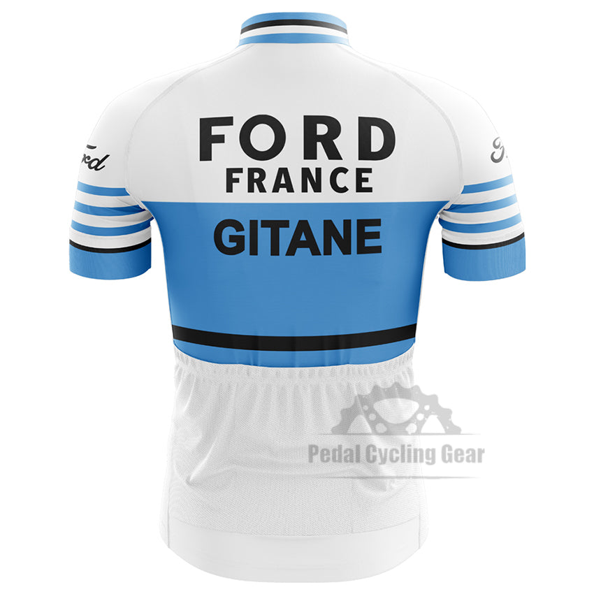 Ford France Gitane Retro Cycling Jersey