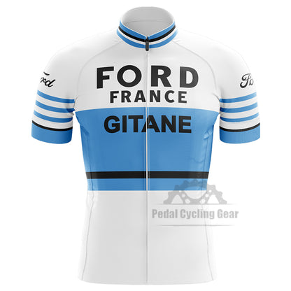 Ford France Gitane Retro Cycling Jersey