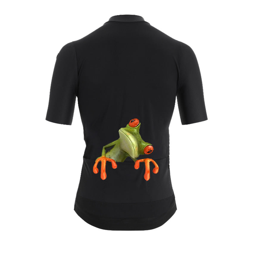 Funny Frog Short Sleeve Cycling Jersey
