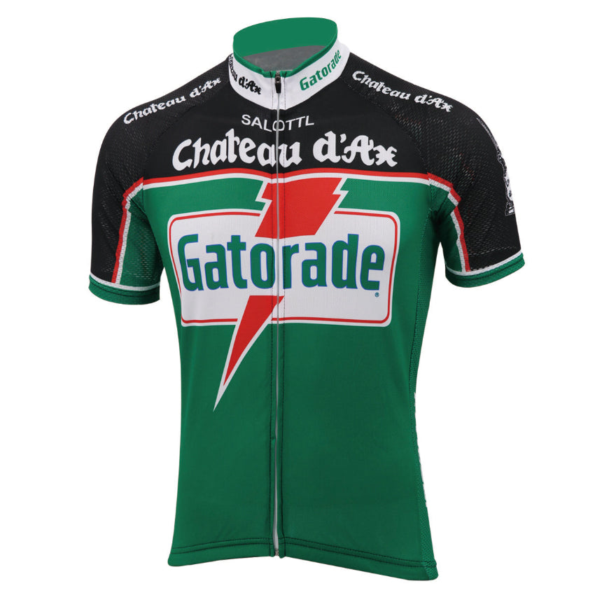 Gatorade Chateau d'Ax Retro Cycling Jersey Gianni Bugno