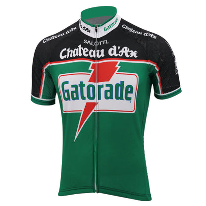 Gatorade Chateau d'Ax Retro Cycling Jersey Gianni Bugno