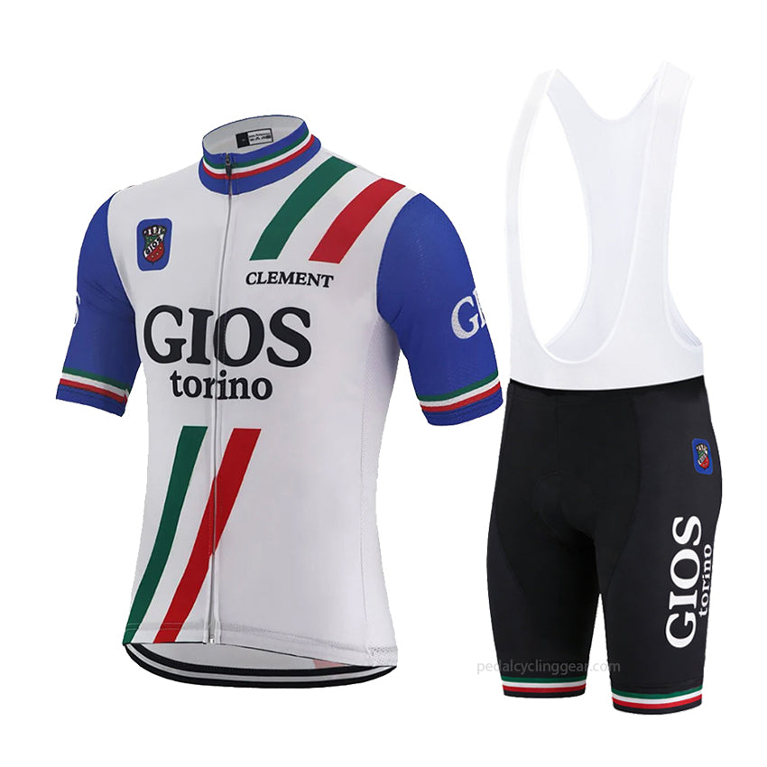 GiOS Torino Retro Cycling Jersey Set