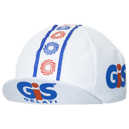 GiS Gelati Retro White Cycling Cap